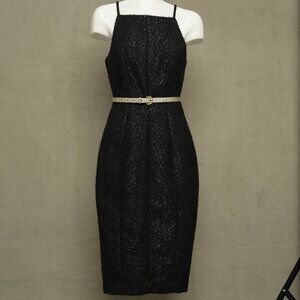 H&M Cocktail Pencil Dress, Size 4, Black